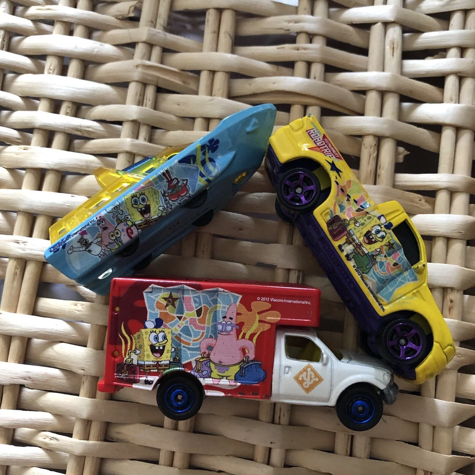 Matchbox SpongeBob SquarePants 3 Pack vehicle - Image 1 of 1