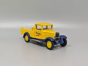 Solido 1930 Citroen C4F Michelin Yellow & Blue Diecast 1:43 Truck 4" - Picture 1 of 11