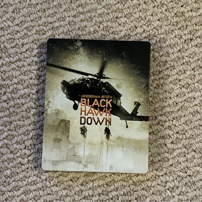 Black Hawk Down (Blu-ray, 2012, UK Steelbook, Region-Free) LIKE NEW Condition! Foto 1 de 4