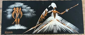 Dipinti acrilici nigeriani artista Xxassin arte africana originali stupendi! - Foto 1 di 37