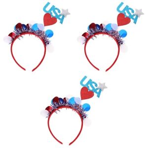 Set of 3 Decorative Hairband Festival Headband Cosplay