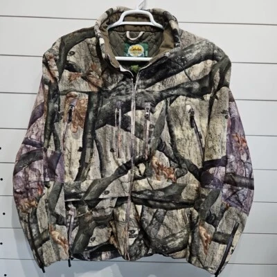 Cabela's Dry-Plus Mossy Oak Realtree Camo Scentlock Hunting Jacket Mens Large - Image 1 of 4