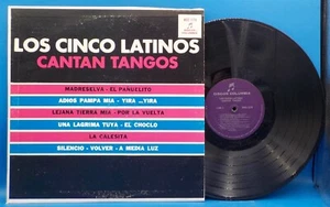 Los Cinco Latinos (Latin) LP "Cantan Tangos" BX8A - Picture 1 of 2