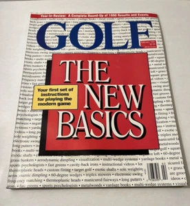GOLF MAGAZINE February 1991 THE NEW BASICS Round-up of 1990 Results and Events - Picture 1 of 14