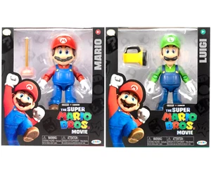 Jakks 2023 Nintendo SUPER MARIO BROS Film MARIO & LUIGI 5" Figuren 2er SET - Bild 1 von 12