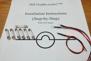 Marantz 2238B replacement LED bulb lamp light DIFFUSER upgrade kit INSTRUCTION - Picture 1 of 10