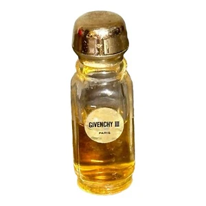 Vintage * GIVENCHY III by GIVENCHY * splash PURE PARFUM 1/2 oz~15 ml OLD FORMULA - Picture 1 of 7