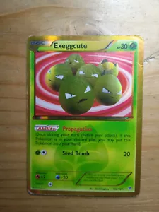 Exeggcute 102/101 Holo Plasma Blast Black & White Secret Rare Pokemon Card - Picture 1 of 2
