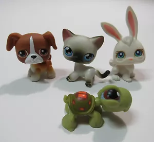 Littlest Pet Shop Gioco Pezzi di Ricambio Traslochi Cane Gatto Coniglio Tartaruga LPS - Foto 1 di 14