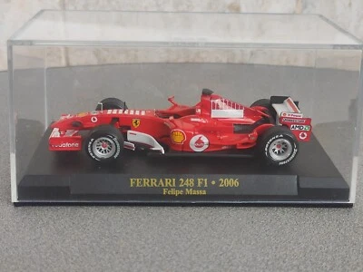 Ferrari 248 F1 2006 Felipe Massa livrea barcode Altaya 1/43 Formula 1 Die-cast - Immagine 1 di 4