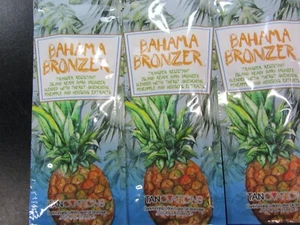 5 PACKS TANOVATIONS BAHAMA BRONZER DARK BRONZING TANNING LOTION - Picture 1 of 1