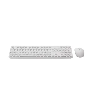 Rapoo X260S Wireless Optical Mouse & Keyboard Combo 2.4G Connection, White - Picture 1 of 3