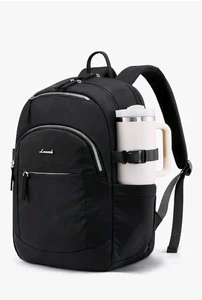 Laptop Backpack for Unisex, 17.3 Inch Business Backpack Purse Large Capacity - Picture 1 of 10