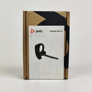 Plantronics 206110-101 Voyager 5200 UC Black Mono Bluetooth Headset System (NEW) - Picture 1 of 9