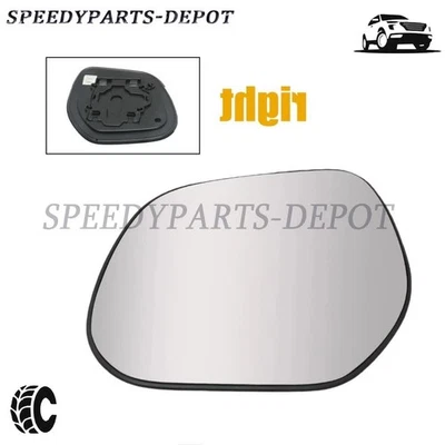 Right Side View Mirror Glass Heated Fits Mitsubishi Outlander Sport 2011-2015 Foto 1 de 4