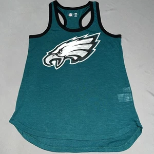 G III NFL Team Apparel Philadelphia Eagles Tank Top Women’s S Green Eagle-4936 - Picture 1 of 14
