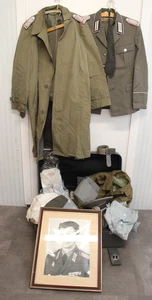 DDR NVA MFS MfNV, Offiziersnachlass Uniform, Konvolut, Oberstleutnant, Koffer - Bild 1 von 24