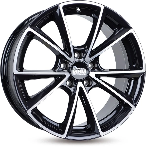 4 ALU Winterräder für Volkswagen Passat ab MJ2011 3C ABE  MAM A5 245/40R18 Winte - Bild 1 von 1