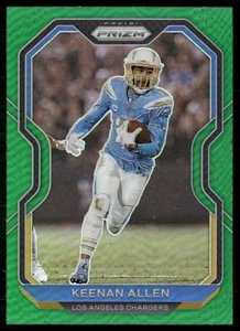 2020 Panini Prizm Green Prizm Keenan Allen #139 - Picture 1 of 2