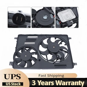 Fit For 2010-2016 Volvo XC60 Radiator Cooling Fan Assembly VO3115116 Brand US - Foto 1 di 17