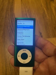 Apple iPod Nano 5th Generation 8gb Green A1320 307 Songs Need New Battery  - Picture 1 of 9