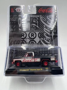 M2 Machines Coca Cola CHASE 1973 Chevrolet Cheyenne Super 30 A55 - Picture 1 of 7