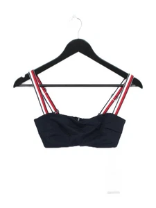 Tommy Hilfiger Bügel Bikini Oberteil mit verstellbaren Trägern in Blau UVP 50£ - Bild 1 von 6