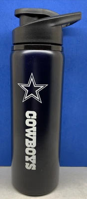 Botella de agua negra The Memory Company "COWBOYS" Foto 1 de 4