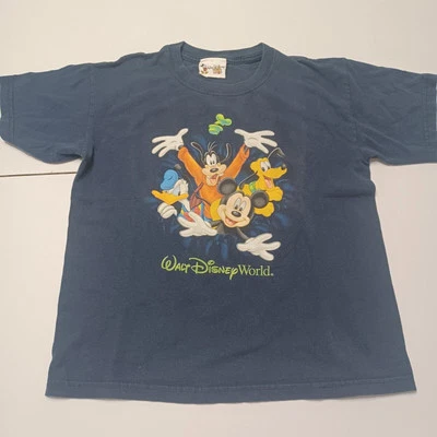 Walt Disney Boys M Graphic T-Shirt Mickey Mouse Crew Neck Short Sleeve Pullover - Image 1 of 4