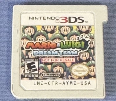 Mario & Luigi: Dream Team (Nintendo 3DS, 2013) Not For Resale Demo - Image 1 of 2