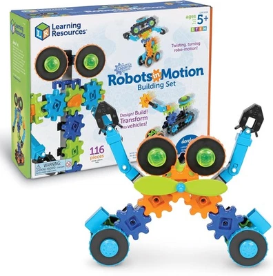 Gears! Gears! Gears! Robots In Motion 116 Piece Building Set Ages 5 Plus - Image 1 of 4