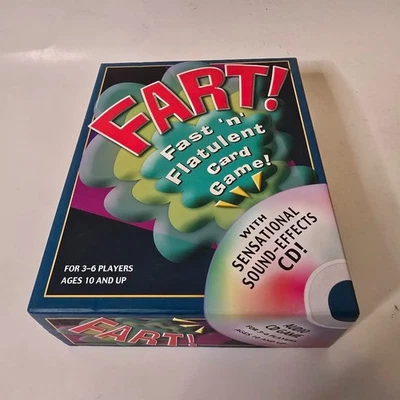 FART! Fast n Flatulent Card Game with Sensational Sound Effects CD - Image 1 of 4