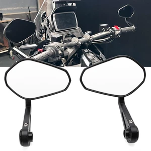 E9 Adjustable Rear View Side Mirrors With Bar End For HONDA ADV 350 X-ADV 750 - Picture 1 of 24