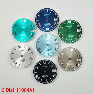 28.5 毫米 精工手表表盘 无夜光 适合 NH35 NH36 机芯手表 1004A — 第 1/4 张图片