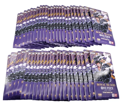 One Piece TCG Royal Blood Sleeved Blister Packs OP10 X 48 - Image 1 of 2