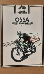 New Clymer workshop manual for OSSA 125-250cc singles, 1971/1972, M362. - Picture 1 of 2