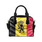 Flag Belgium coat of arms Shoulder Handbag