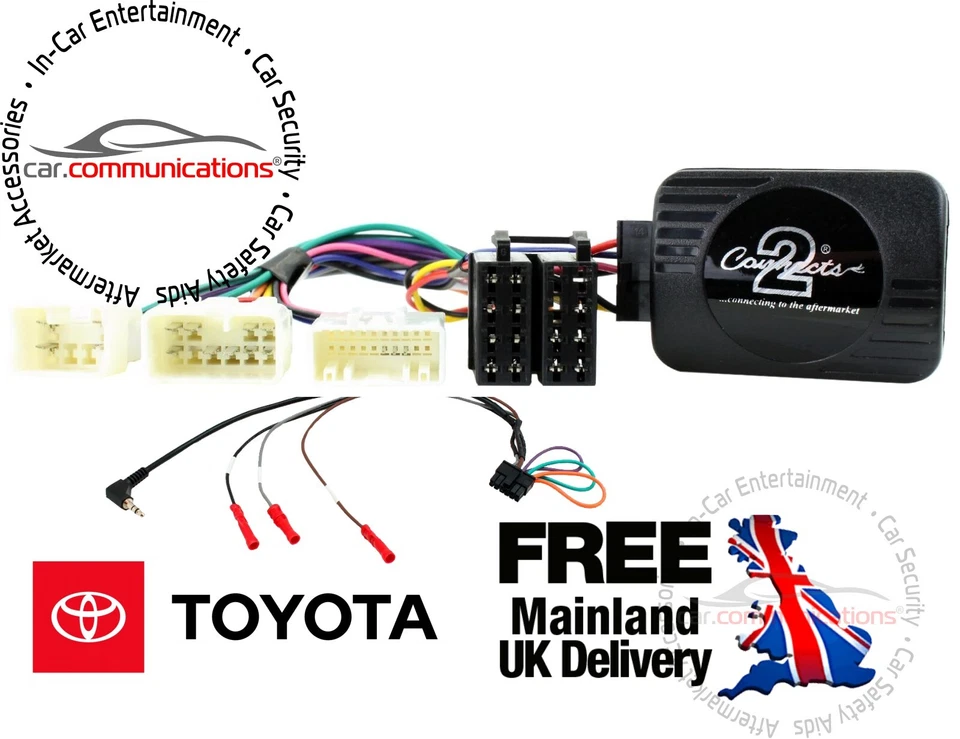 Connects2 CTSTY001.2 Toyota Steering Wheel Control Stalk Interface - Image 1 of 1