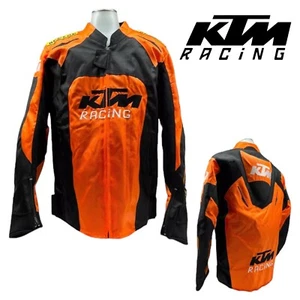 KTM RACING Mens XL Motorcycle Jacket MOTOGP Motorbike Biker Armored Zip NEW NWT - Picture 1 of 24