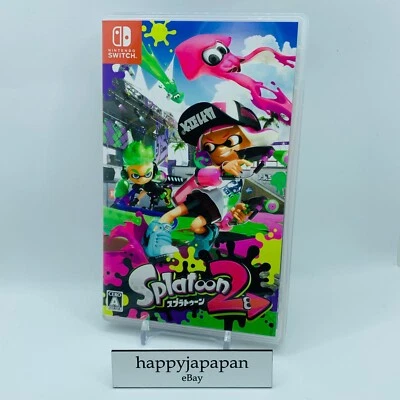 Ninteno Switch Video Games Splatoon 2 Japan - Image 1 of 3