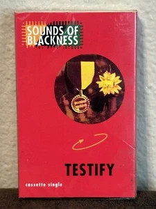 1991 Sounds Of Blackness - Testify Cassette Single 28968 0006 4 - SEALED NOS - Picture 1 of 6