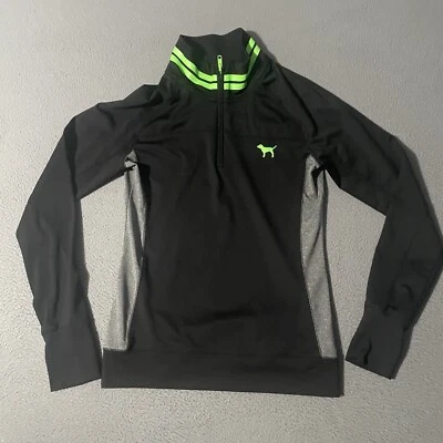 Chaqueta ROSA Victorias Secret Ultimate Cremallera Completa Para Mujer S Negra Verde Atletismo Foto 1 de 4