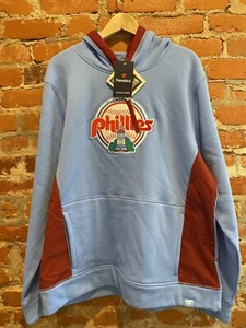 Fanatics Philadelphia Phillies Retro Powder Blue Hoodie Embroidered Logo. XL - Picture 1 of 9