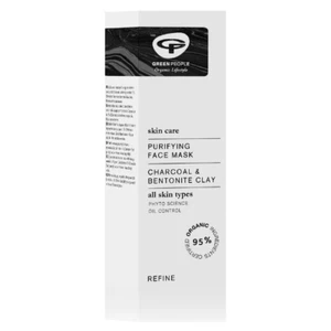 Green People Purifying Face Mask 50ml with Charcoal & Bentonite Clay - Picture 1 of 4