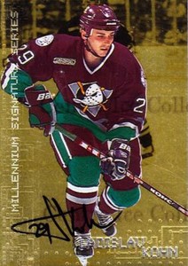 1999-00 BAP Millennium Auto Gold #8 Ladislav Kohn