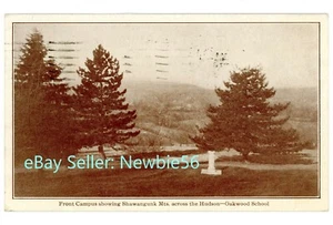 Poughkeepsie NY - MONTAGNE SHAWANGUNK DA OAKWOOD SCHOOL GROUNDS - Cartolina - Foto 1 di 2