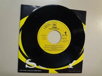 ROGER WATERS: (From Pink Floyd)What God Wants,Part 1 4:50-Spain 7" 92 DJ 1-Sided - Image 1 of 2