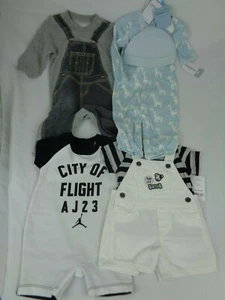 Nike Carter's Levi's Paket 4 Artikel 3 Monate 7 Stück insgesamt NEU Neu mit Etikett - Bild 1 von 3