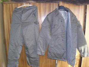 Gr. g44 "S"original NVA Winter Wattejacke + Hose FDA Felddienst" UTV" Strichtarn - Picture 1 of 17