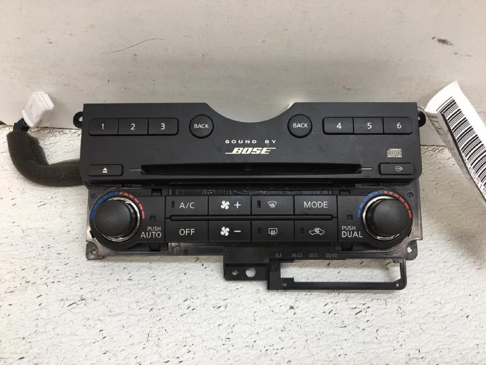2008- 2010 Nissan Armada AC Heater Climate Temperature Control Panel OEM - Image 1 of 4